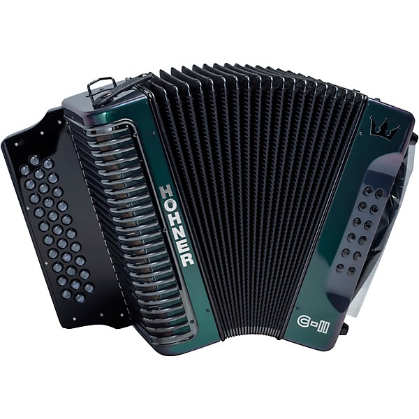 Hohner Corona C-II GCF Accordion Green to Gold