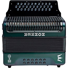 Hohner Corona C-II GCF Accordion Green to Gold