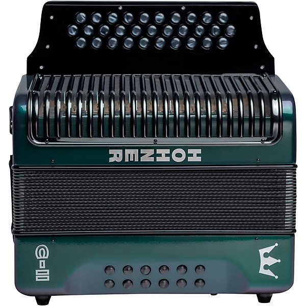 Hohner Corona C-II GCF Accordion Green to Gold