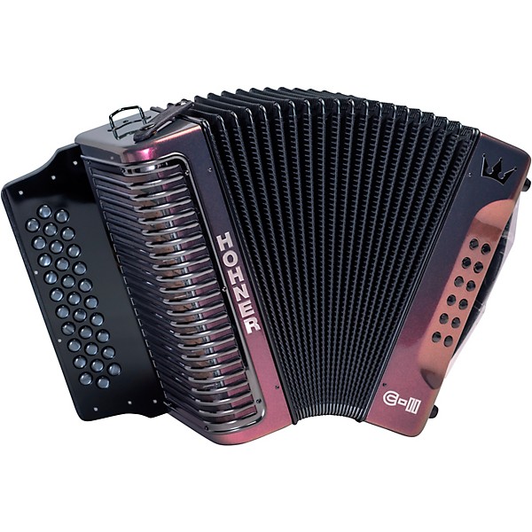 Hohner Corona C-II FBbEb Accordion Red to Gold