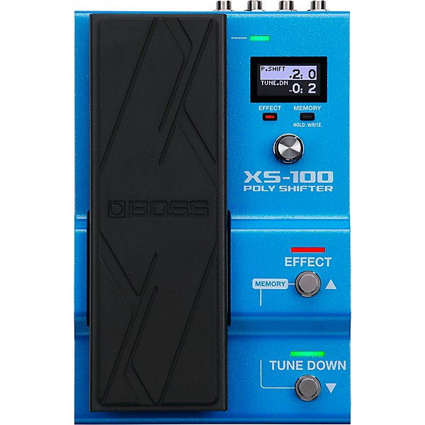 BOSS XS-100 Poly Shifter Pedal - Blue