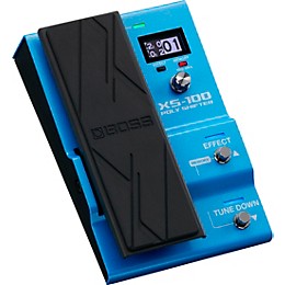 BOSS XS-100 Poly Shifter Pedal - Blue