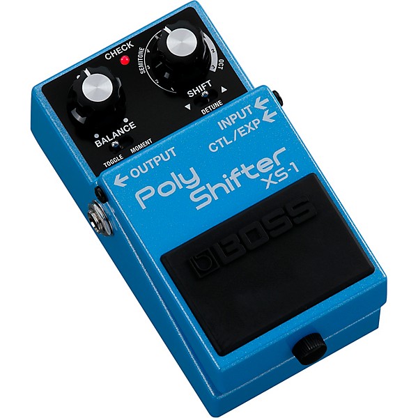 Open Box BOSS XS-1 Poly Shifter Pitch and Octave Effects Pedal Level 1 Blue