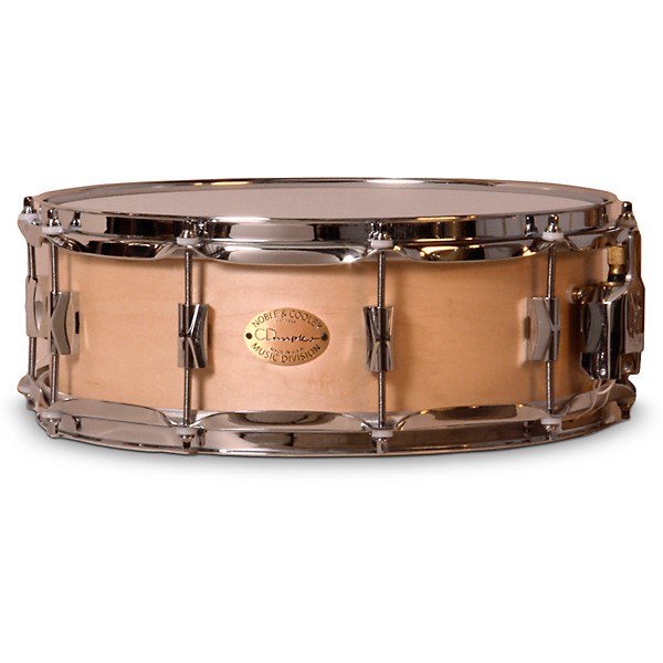 Noble & Cooley CD Maple Snare Drum With Chrome Hardware 14 x 5 in. Natural Satin Lacquer