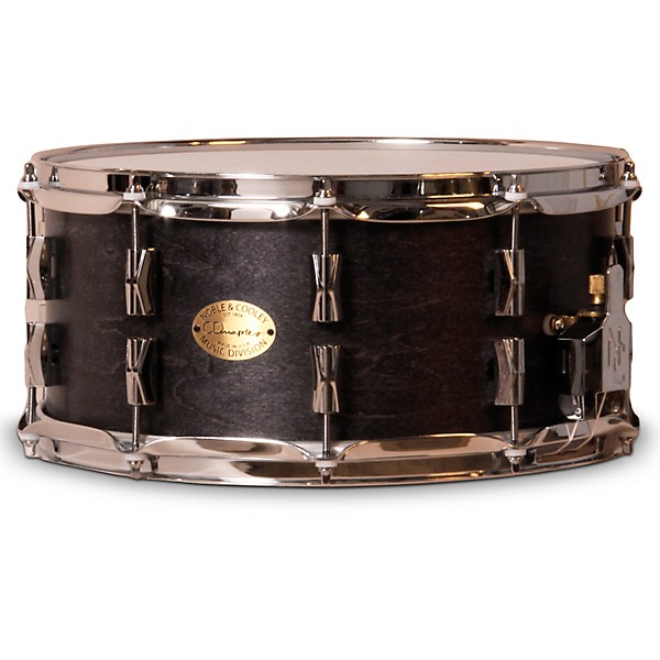 Noble & Cooley CD Maple Snare Drum With Chrome Hardware 14 x 6.5 in. Blackwash Satin Lacquer