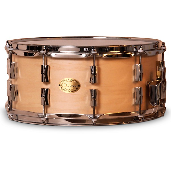 Noble & Cooley CD Maple Snare Drum With Chrome Hardware 14 x 6.5 in. Natural Satin Lacquer