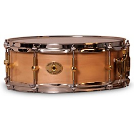 Noble & Cooley Solid Shell Beech Snare Drum With Brass Hardware 14 x 5 in. Natural Satin Lacquer