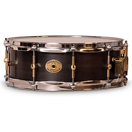 Noble & Cooley Solid Shell Maple Snare Drum With Brass Hardware 14 x 5 in. Blackwash Satin Lacquer