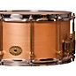 Noble & Cooley Solid Shell Maple Snare Drum With Brass Hardware 14 x 7 in. Natural Satin Lacquer