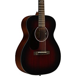 Martin Jeff Tweedy Signature 000 Junior E Left-Handed Acoustic-Electric Guitar Dark Mahogany