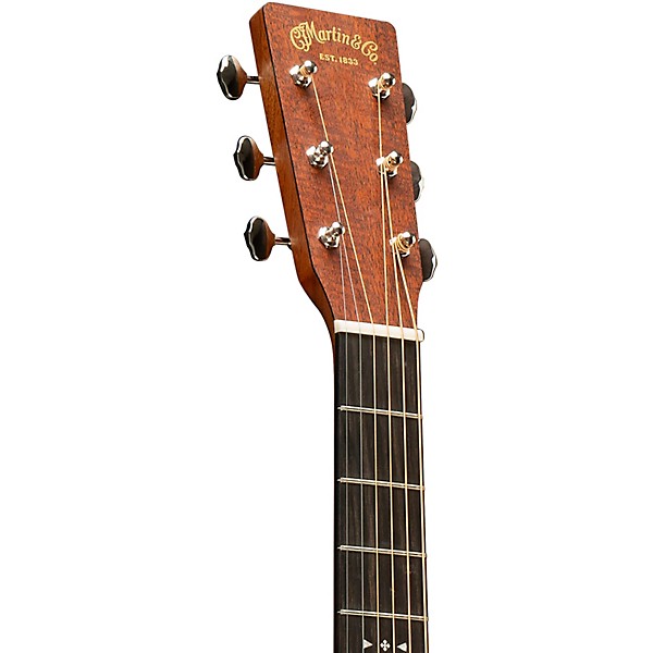 Martin Jeff Tweedy Signature 000 Junior E Left-Handed Acoustic-Electric Guitar Dark Mahogany