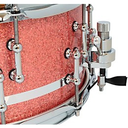 SJC Drums 25th Anniversary USA Custom Maple Snare Drum - 14 x 6.5 in. Pink Glitter
