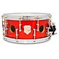 SJC Drums 25th Anniversary USA Custom Maple Snare Drum - 14 x 6.5 in. Tangerine Glitter thumbnail