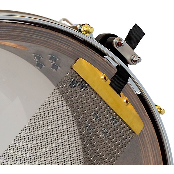 SJC Drums 25th Anniversary USA Custom Maple Snare Drum - 14 x 6.5 in. Tangerine Glitter