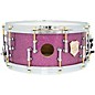 SJC Drums 25th Anniversary USA Custom Maple Snare Drum - 14 x 6.5 in. Purple Glitter