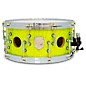 SJC Drums 25th Anniversary USA Custom Maple Snare Drum - 14 x 6.5 in. Lime Glitter thumbnail