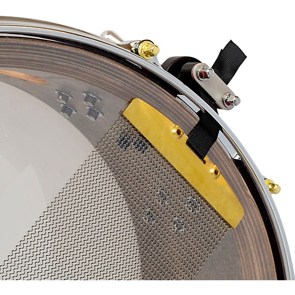 SJC Drums 25th Anniversary USA Custom Maple Snare Drum - 14 x 6.5 in. Lime Glitter