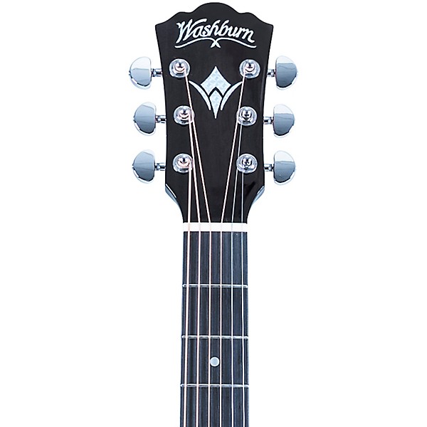 Washburn G10CE Comfort Series Grand Auditorium Acoustic-Electric Guitar Sunburst