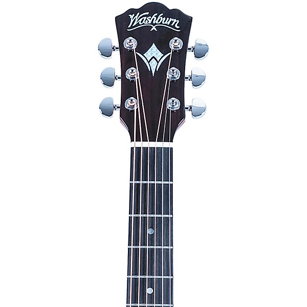 Washburn G12FCE Comfort Series Grand Auditorium Acoustic-Electric Guitar Sunburst