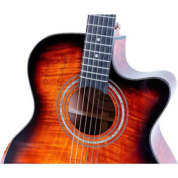Washburn G12FCE Comfort Series Grand Auditorium Acoustic-Electric Guitar Sunburst