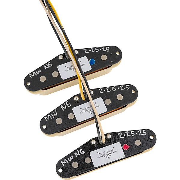 Fender Custom Shop Ancho Poblano Stratocaster Pickup Set Aged White