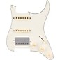 Fender Quadra Tap/Ultra Noiseless HSS Pre-Wired Strat Pickguard 3-Ply Parchment Aged White thumbnail