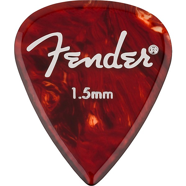 Fender Aero Acrylic Guitar Picks 1.50 mm 6 Pack
