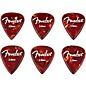 Fender Aero Acrylic Guitar Picks 2.00 mm 6 Pack thumbnail