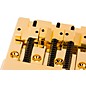 Fender HiMass 4-String Bass Bridge Assembly with Brass Saddles Gold
