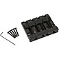 Fender HiMass 4-String Bass Bridge Assembly with Brass Saddles Black thumbnail