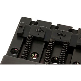 Fender HiMass 4-String Bass Bridge Assembly with Brass Saddles Black