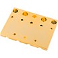 Fender HiMass 4-String Bass Bridge Assembly with Zinc Saddles Gold