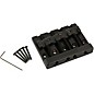 Fender HiMass 4-String Bass Bridge Assembly with Zinc Saddles Black thumbnail