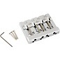Fender HiMass String-Through 4-String Bass Bridge Assembly with Brass Saddles Chrome thumbnail