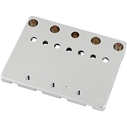 Fender HiMass String-Through 4-String Bass Bridge Assembly with Brass Saddles Chrome