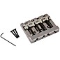 Fender HiMass String-Through 4-String Bass Bridge Assembly with Brass Saddles Black Chrome thumbnail