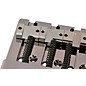 Fender HiMass String-Through 4-String Bass Bridge Assembly with Brass Saddles Black Chrome