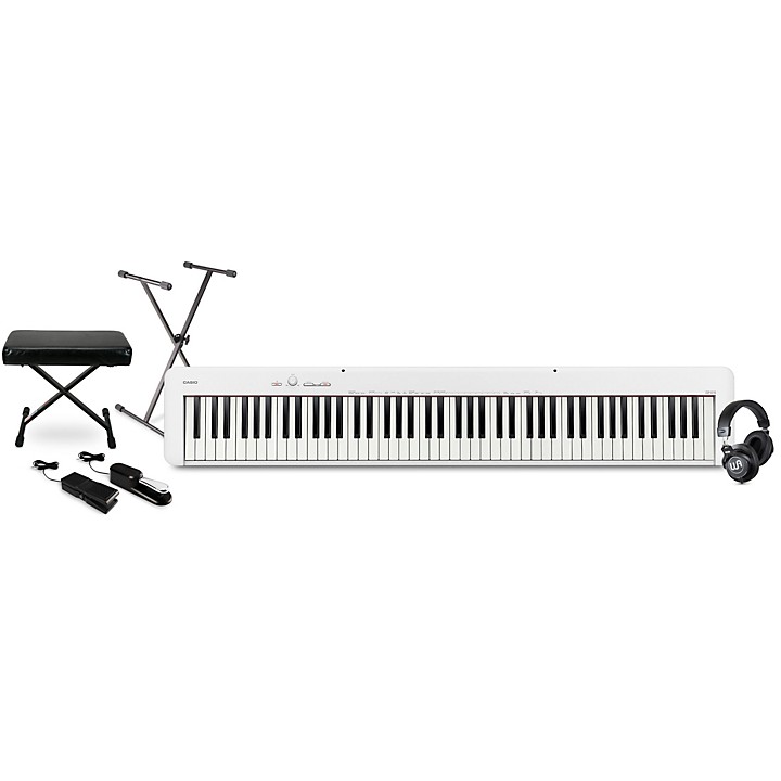 Casio CDP-S110 Compact Digital Piano with Warm Audio WA-CAB