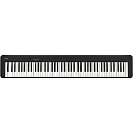 Casio CDP-S110 Compact Digital Piano with Warm Audio WA-CAB Headphone Package (Pedals/Bench/Stand Included) Black