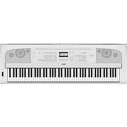 Yamaha DGX670 88-key Arranger Piano Package With Road Runner Hardshell Keyboard Case (Bench/Stand Included) White