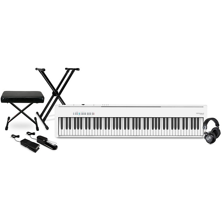 Roland FP-30X 88-Key Digital Piano With Warm Audio WA-CAB