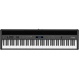 Roland FP-60X 88-Key Digital Piano with Warm Audio WA-CAB Headphone Package (Pedals/Bench/Stand Included) Black