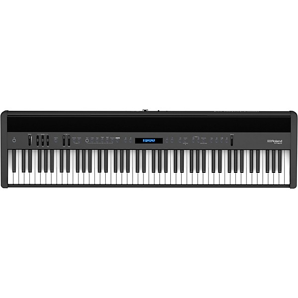 Roland FP-60X 88-Key Digital Piano with Warm Audio WA-CAB Headphone Package (Pedals/Bench/Stand Included) Black