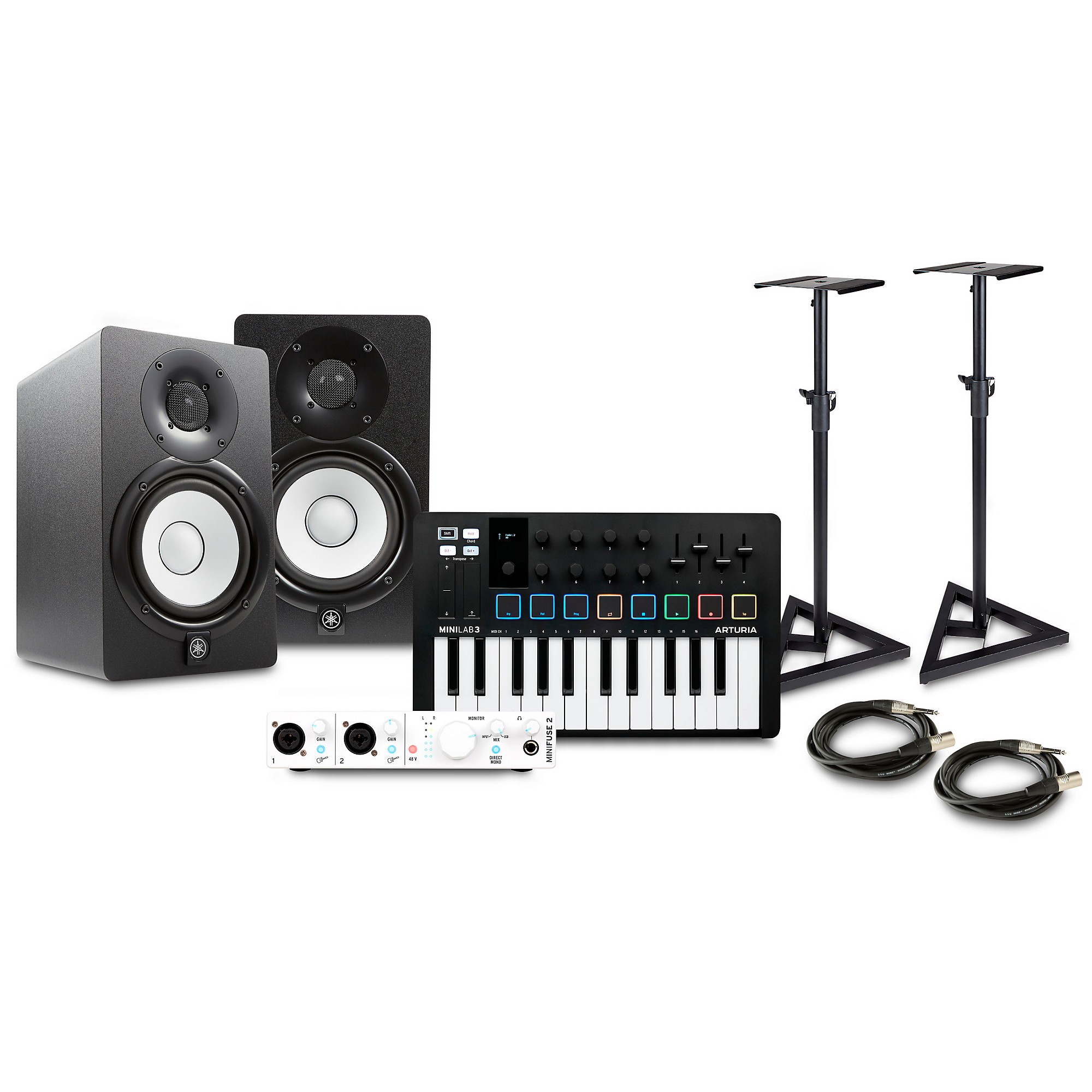 Arturia MiniLab 3 25 Slim-key Controller with Minifuse 2 USB Audio
