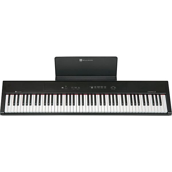 Williams Legato LE 88-Key Digital Piano with Warm Audio WA-CAB Headphone Package (Pedals/Bench/Stand/Bag Included)