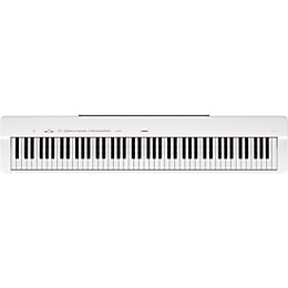 Yamaha P-225 88-Key Digital Piano with Warm Audio WA-CAB Headphone Package (Pedals/Bench/Stand/Bag Included) White