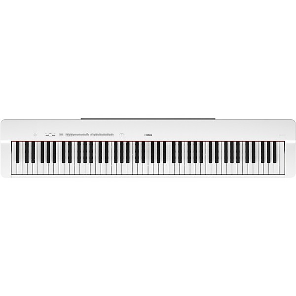 Yamaha P-225 88-Key Digital Piano with Warm Audio WA-CAB Headphone Package (Pedals/Bench/Stand/Bag Included) White