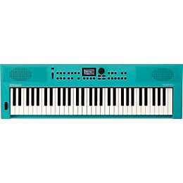 Roland GO:KEYS Keyboard Package With TASCAM TH-200X Studio Headphones and Accessories - Turquoise