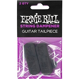 Ernie Ball Guitar Tailpiece String Dampener Black