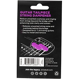 Ernie Ball Guitar Tailpiece String Dampener Black